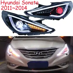 HID, 2011 ~ 2014, автостайлинг, фара Sonata, Solaris, accent, Elantra, Genesis, i10, i20, santa fe, tucson, lantra; Sonata Головной фонарь