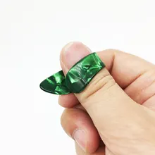 1 кусок большой палец гитара палец медиатор Целлулоид медиатор Thumbpick для Акустическая электрическая гитара Толщина 1,2 мм
