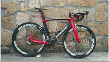 2016 RCA Full Carbon Road COMPLETE Bike Bicycles With Frame Fork Seatpost 38mm Carbon wheelsets 6800 Groupset For Sale