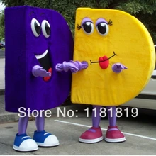 Талисман Mr D костюм талисмана Модный на заказ костюм аниме косплей наборы маскарадный костюм карнавальный костюм