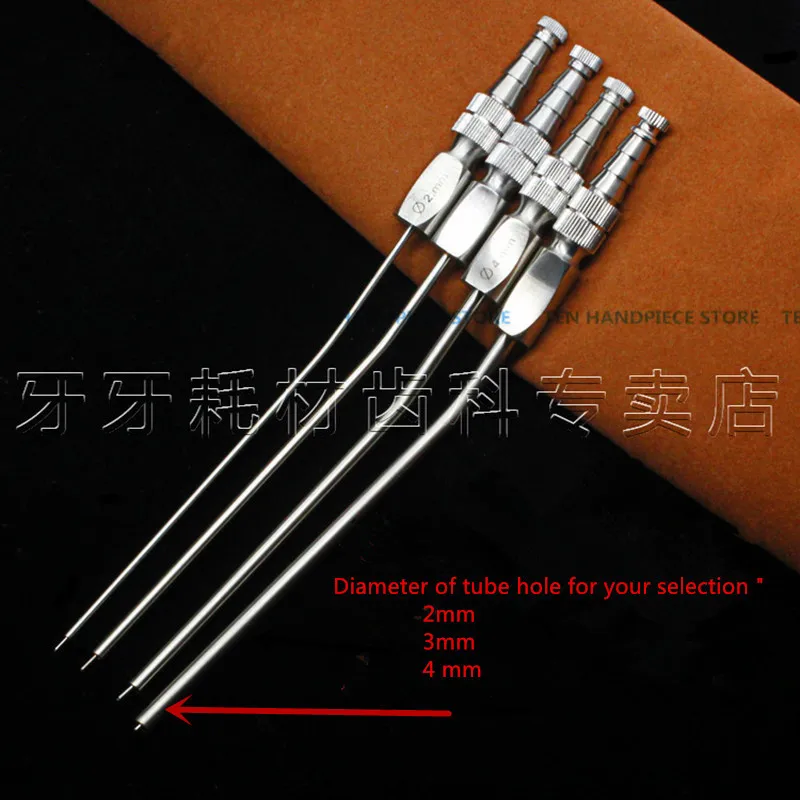 

2019 good quality 1pcs Dental Medical Surgery Aspirator Ferguson Frazier Suction Laboratory Tube 2mm/3mm/4mm