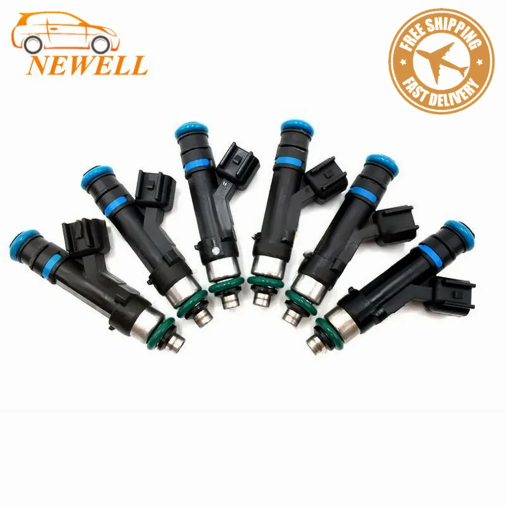 

6PCS New Fuel Injector For Jeep Liberty Dodge Dakota Mitsubishi Raider 3.7L Fuel Nozzle 53032701AA 0280158020