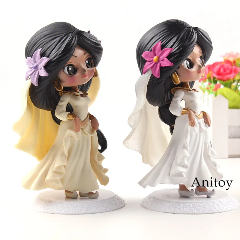 

Q Posket Characters Aladdin Jasmine Doll Dreamy Style PVC QPosket Action Figure Collection Model Princess Figures Toys