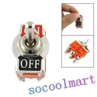 

5pcs Electrical On/off Toggle Switch 250v 15a 6 Positions