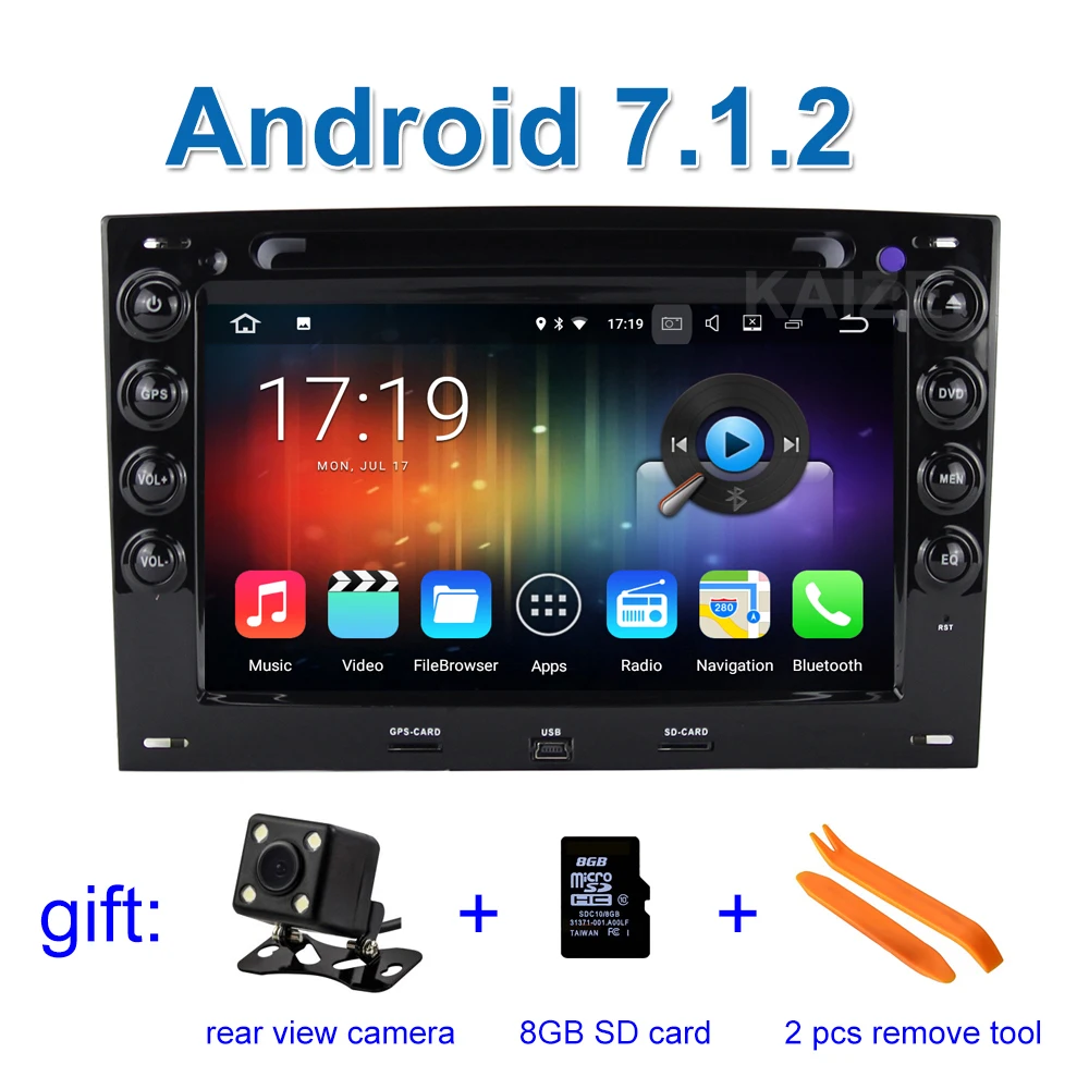 1024 600 2GB RAM Android 7 1 2 font b Car b font DVD Player for