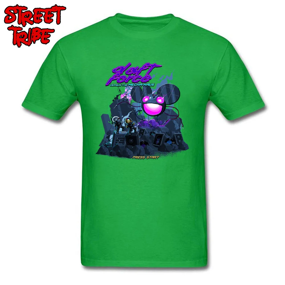 Daft Force Cotton Fabric Tops T Shirt for Men Design T-shirts Cool Funny Crew Neck Tees Short Sleeve Free Shipping Daft Force green