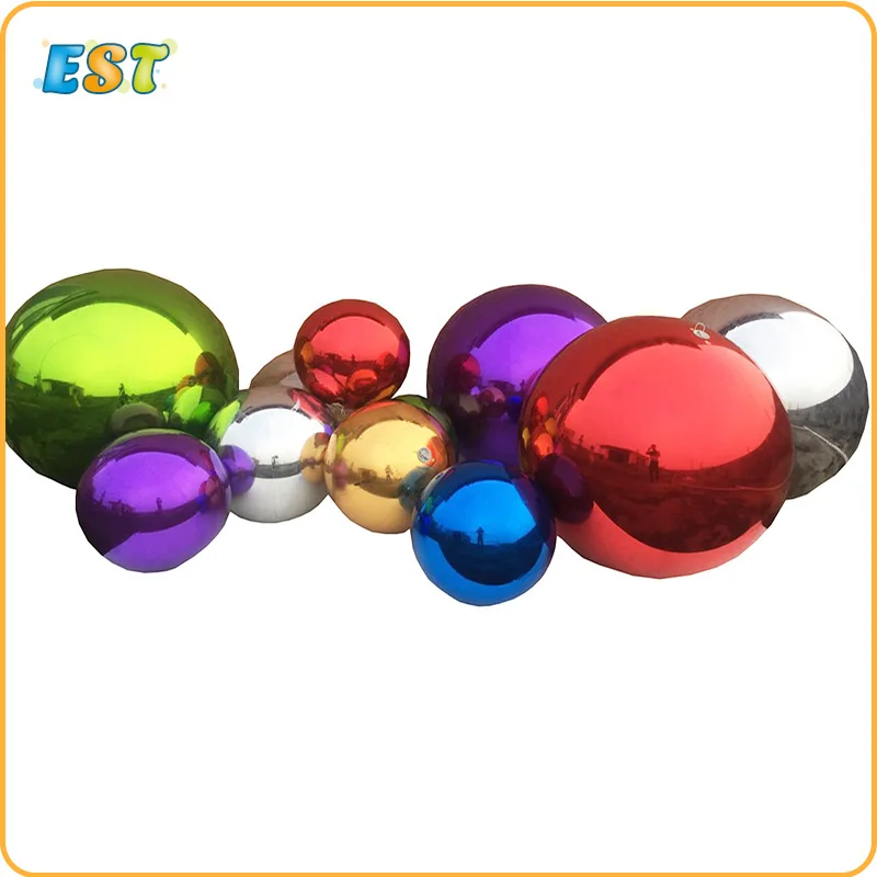 80cm Party wedding Decoration giant Reflective Inflatable Mirror Balls