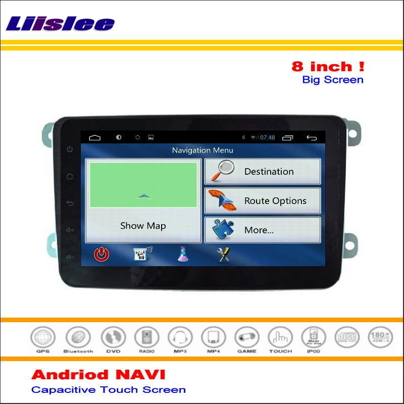 Best Car Android Media Navigation System For Volkswagen VW Jetta MK5 / A5 2005~2012 Radio Stereo Audio Video Multimedia No DVD Player 4