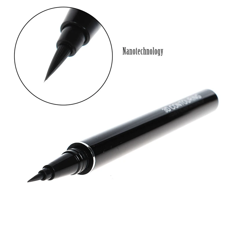 1 шт. Высокое качество Вечерние queen черный карандаш для глаз Водонепроницаемая Ручка точность долговечная жидкая подводка для глаз гладкие инструменты для макияжа