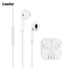 Słuchawki douszne słuchawki douszne do iPhone 5 6 6s Samsung S5 S6 S7 S8 iPhone słuchawki przewodowe słuchawki stereo ze wzmocnieniem basów do gier słuchawki do Xiaomi
