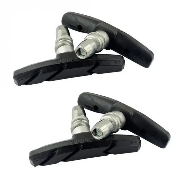 1 пара горный велосипедные тормозные колодки велосипедный v-тормозной держатель обувь Резиновые блоки велосипедные аксессуары