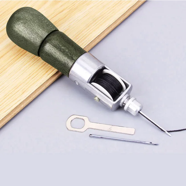 Горячая Кожа ремесло инструмент супер резьба воск линии ручной работы кожаные инструменты художественная игла швейная машина 133 мм NDS66