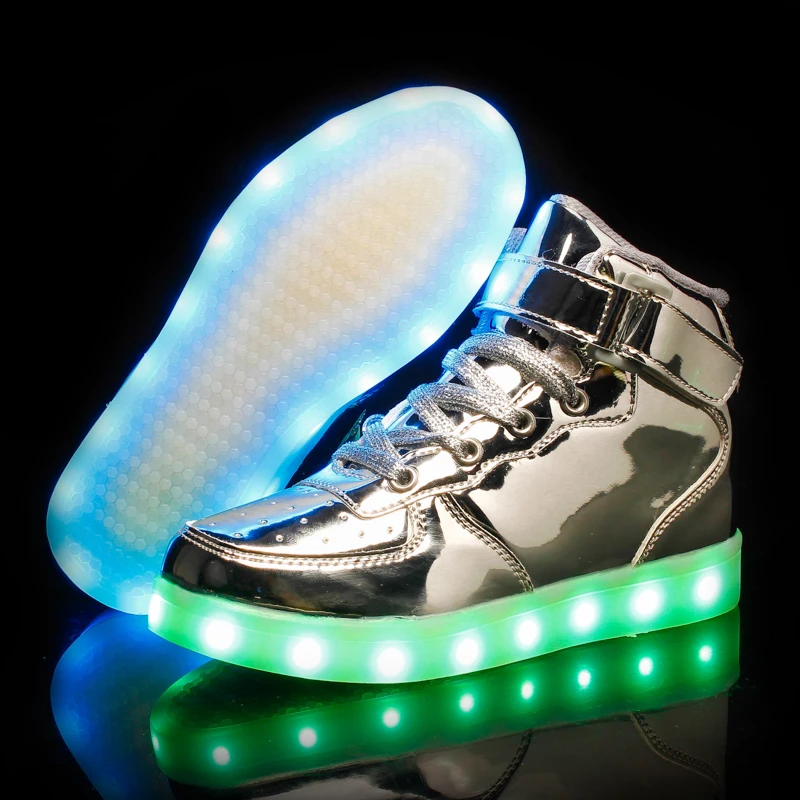 

Led Light Up Glowing Sneakers for kids and adults Led Men Skateboarding Shoes for boys girls men Led Boots