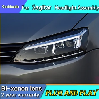 

For Volkswagen New Jetta MK6 Sagitar LED Headlight Assembly 2012-2017 Year