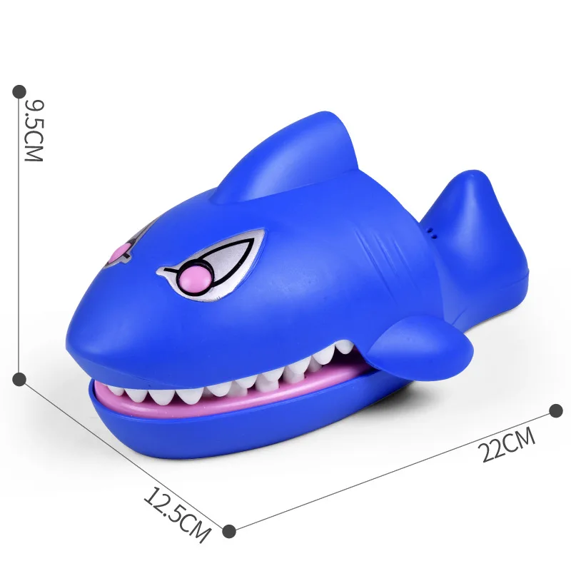 

2018 New Funny Cartoon Dog Crocodile Shark Toys Mouth Dentist Bite Finger Novelty Game Toy For Kids Children 88