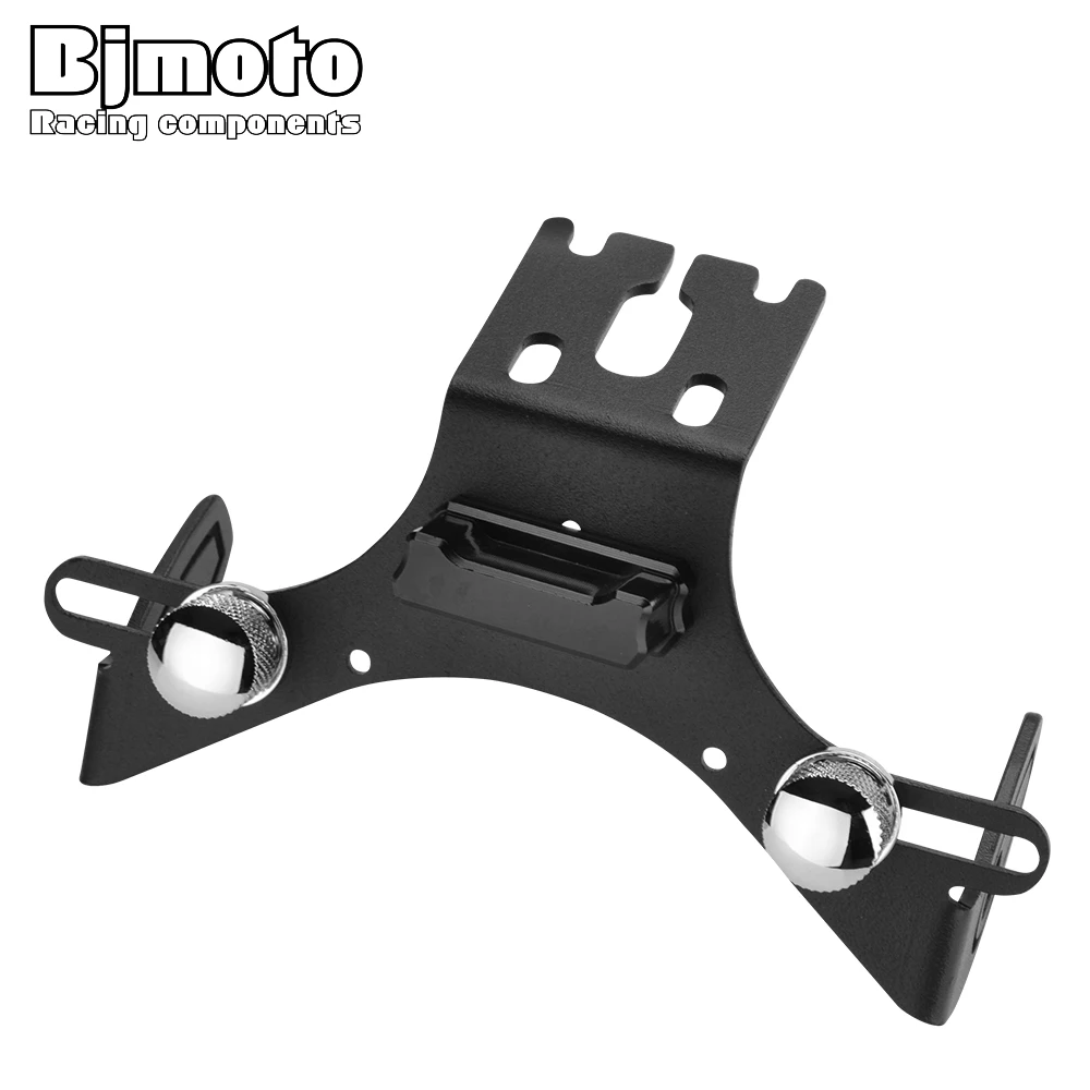 

BJMOTO For KAWASAKI ZX-6R ZX6R 2009-2017 Motorcycle Alumium License Plate Frame Licence Holder Motor Number Plate Holder