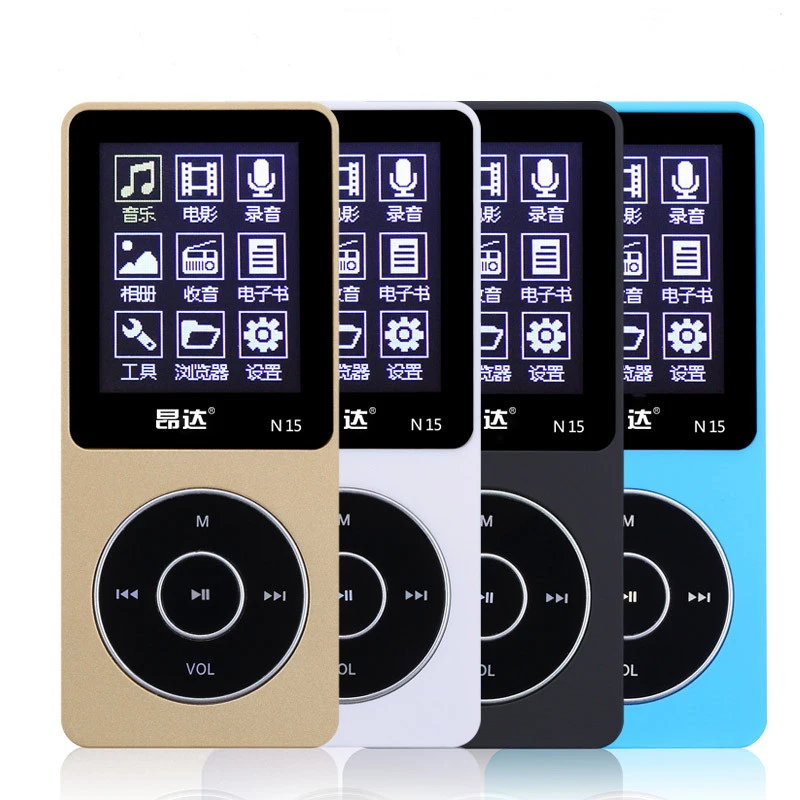 2015 Latest Ultrathin 8GB MP3 Player with 1.8 Inch Screen can play 80h Original Onda N15 Mp3 With FM E-Book Clock Data | Электроника