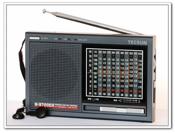 

TECSUN R-9700DX Original Guarantee SW/MW High Sensitivity World Band Radio Receiver With Speaker Free Shipping
