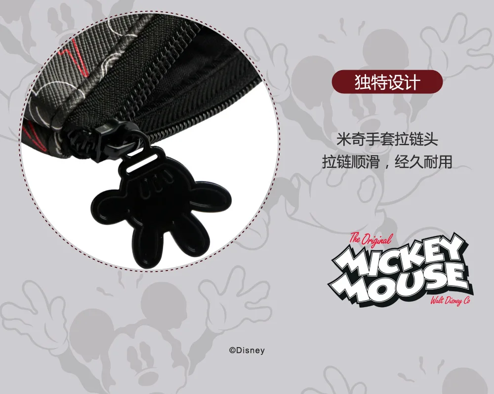 Disney подлинный Микки Маус кошелек модный портативный многофункциональный мешок для хранения Дамская косметичка