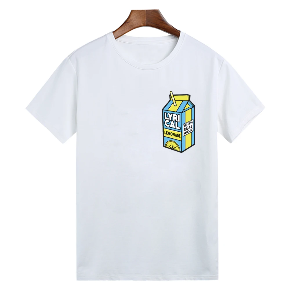 Лирические lemonade футболки унисекс настоящая музыка забавная футболка для мужчин/женщин короткий рукав футболки