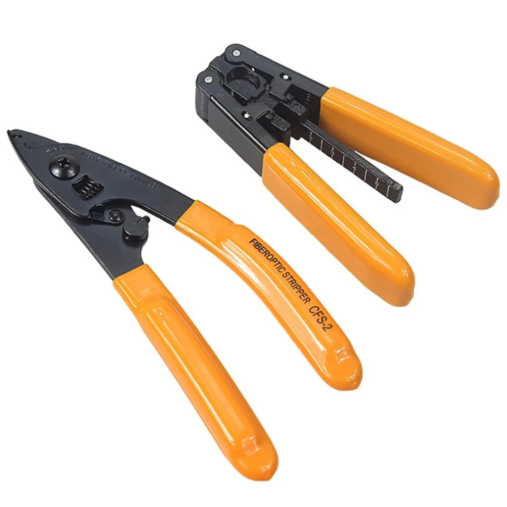

20pcs/set Fiber Optic FTTH Tool Kit SKL-60S Fiber Cleaver Optical Power Meter Tester 1MW Visual Fault Locator Fiber Stripper