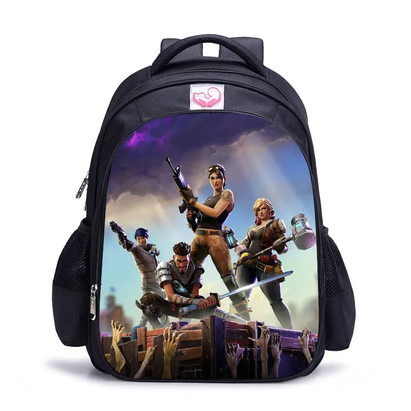 Знаменитый школьный рюкзак battle royale с милым персонажем для детей школьные сумки