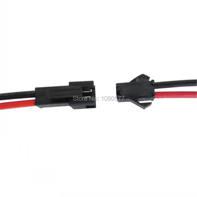 10 пар/лот см 2Pin SM 2P разъем светодиодного кабеля штекер гнездо адаптера|led cable