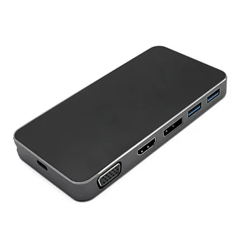 

Chenyang Thunderbolt3 USB-C USB 3.1 Type-C to Displayport VGA HDMI USB HUB & Dual Type-C Female Power Adapter for Laptop