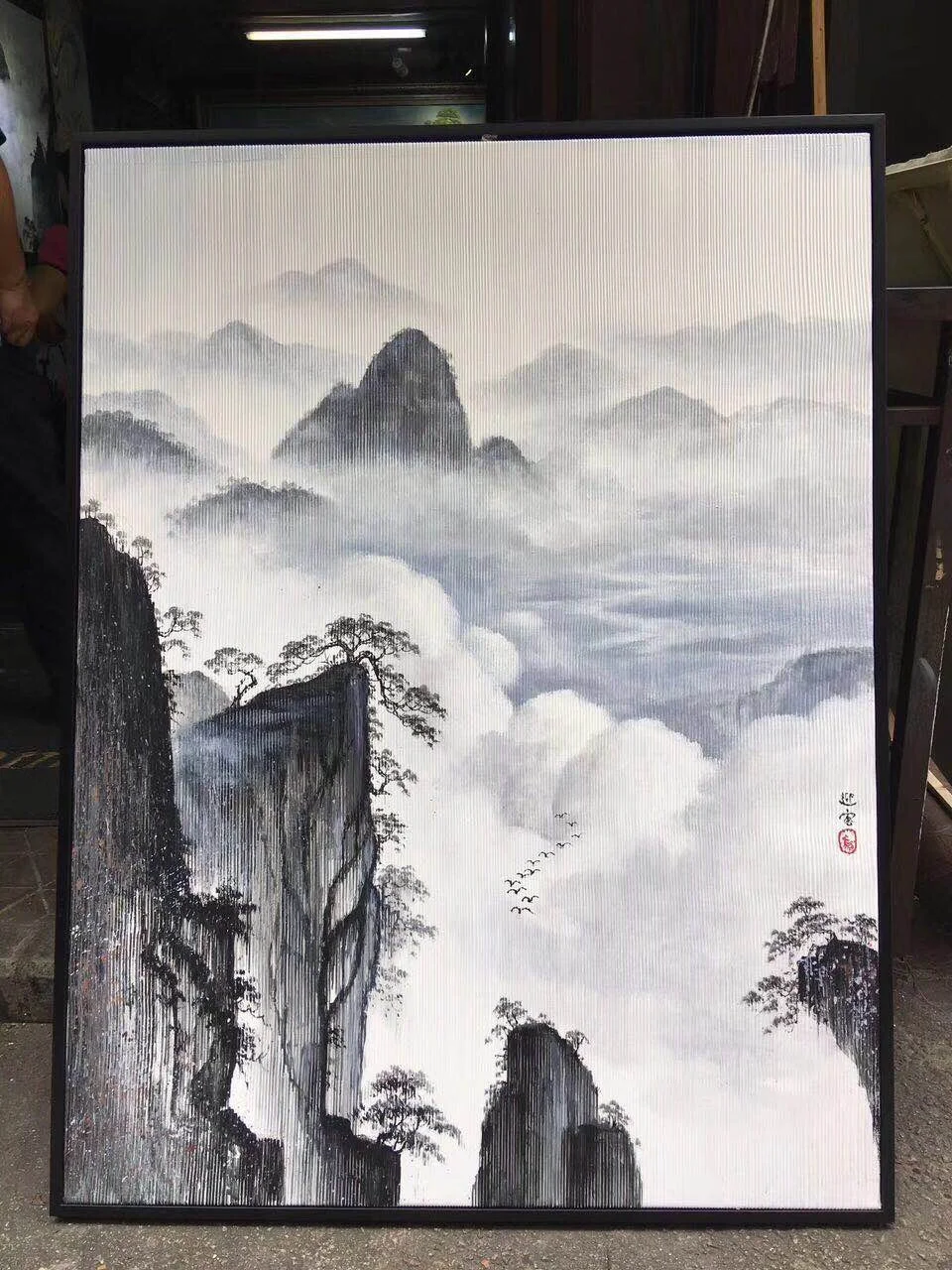 Hand Painted Chinese Ink And Wash
