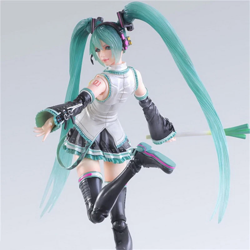 Japanese Anime Hatsune Miku Action Figure Play Arts Nomura Tetsuya