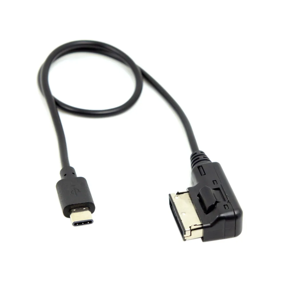 

USB-Кабель-адаптер для автомобиля VW AUDI 3,1 A4 A6 Q5 Q7 и Chromebook, 30 см