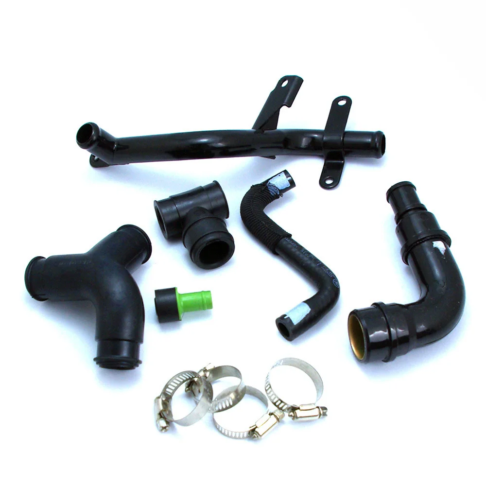 10pcs Set Engine Crankcase Breather Vent Hose For VW Passat 01 02 A4 1