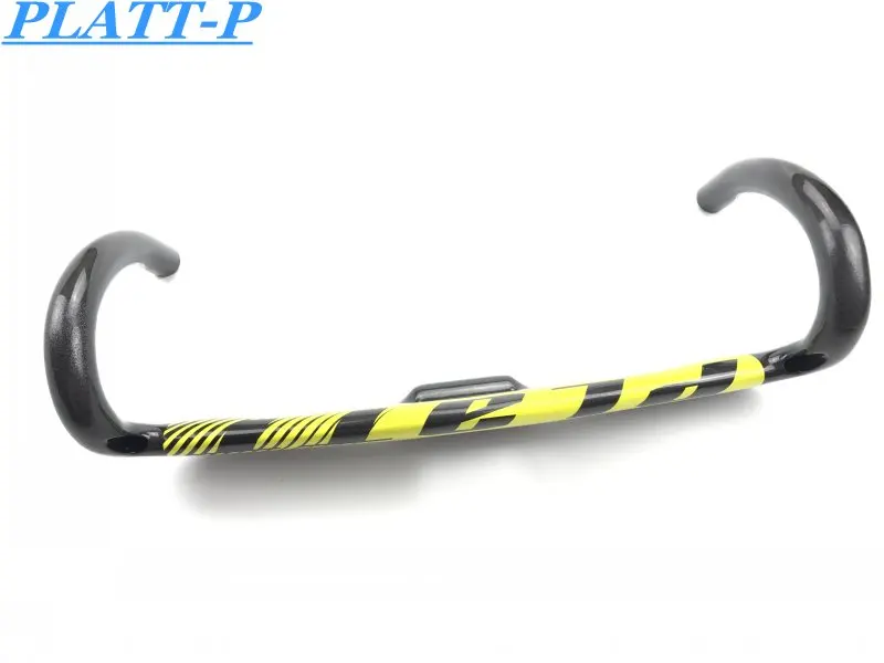 

PLATT-P Carbone Guidon Carbone V lo De Route Guidon Interne C "ble Guidon Pli V Poign BarsBlack Mat e lo