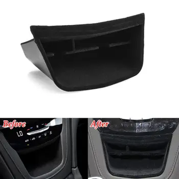 

BBQ@FUKA New Car Styling Accessories Fit For Cadillac XT5 2016-2018 Car Console Central Multifunction Storage Box Case Holder