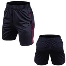 Большой Размеры мужские шорты для бега Лето эластичный пояс Бег Тренажерный зал Черный Спортивные шорты 4XL