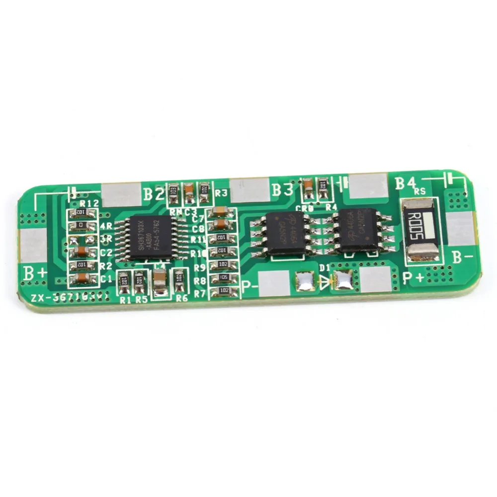 

4A-5A PCB BMS Protection Board for 4 Packs 18650 Li-ion lithium Battery Cell