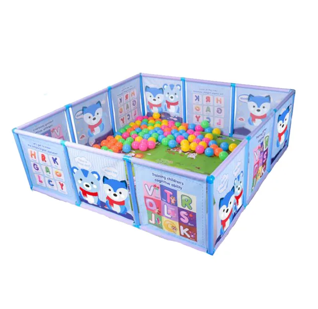 Baby Fence Railing Plastic Baby Safety Fence Swimming Pool Folding Fence Protection Safety Products Baby Crawling Safety Fence 3