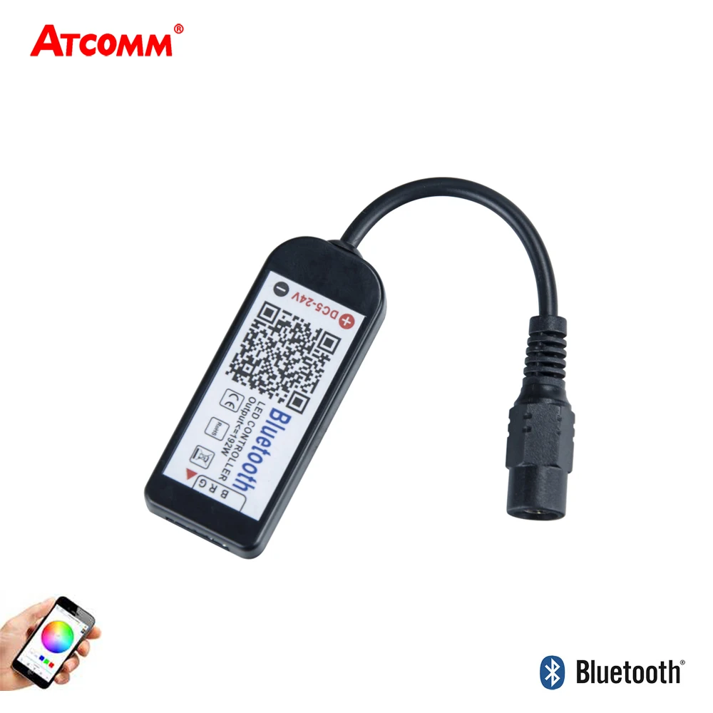 

RGB WiFi Controller 5V-24V RGBW Bluetooth 4/5 Pin Dimmer Apply to 12V 5050 2835 RGB LED Strip Tape Lamp Android iOS Cellphone