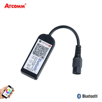 

RGB WiFi Controller 5V-24V RGBW Bluetooth 4/5 Pin Dimmer Apply to 12V 5050 2835 RGB LED Strip Tape Lamp Android iOS Cellphone