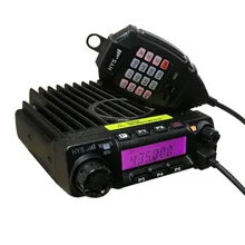 2017 HYS 60w Car walkie-talkie High power Car Radio Mobile Transceiver with DTMF Microphone Walkie Talkie TC-135