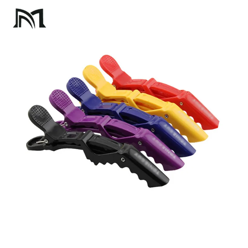 18Pcs Professional Salon Section Hair Clips DIY Hairdressing Hairpins Plastic Hair Care Styling Accessories Tools Purple One 18Pcs Professional Salon Section Hair Clips DIY Hairdressing Hairpins Plastic Hair Care Styling Accessories Tools Purple One
