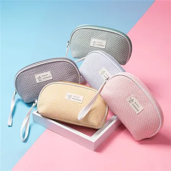 

Women Casual Floral Printed Make Up Pouch Women Canvas Design Lady Toiletry Bag Travel Toiletry Organizer Cosmetic Bag Lady