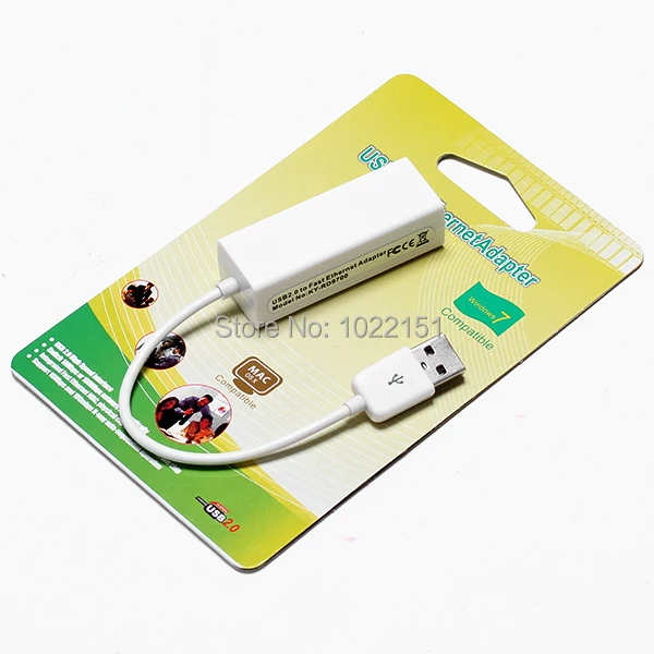 Купить USB-rj45 usb 2.0 для высокоскоростной сети ethernet сетевой ...
