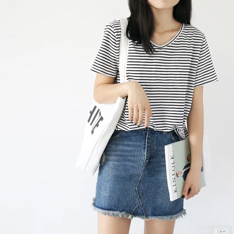 M22 Футболка Harajuku Ulzzang Tumblr Для женщин футболка каваи Femme K048 | Женская одежда