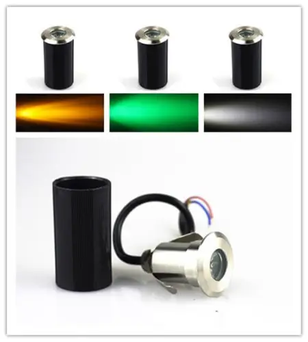 

10PCS 12V 110V 220V 3W LED Underground Light IP65 Buried Mini Outdoor floor light Inground Garden Path Yard Landscape Lamp