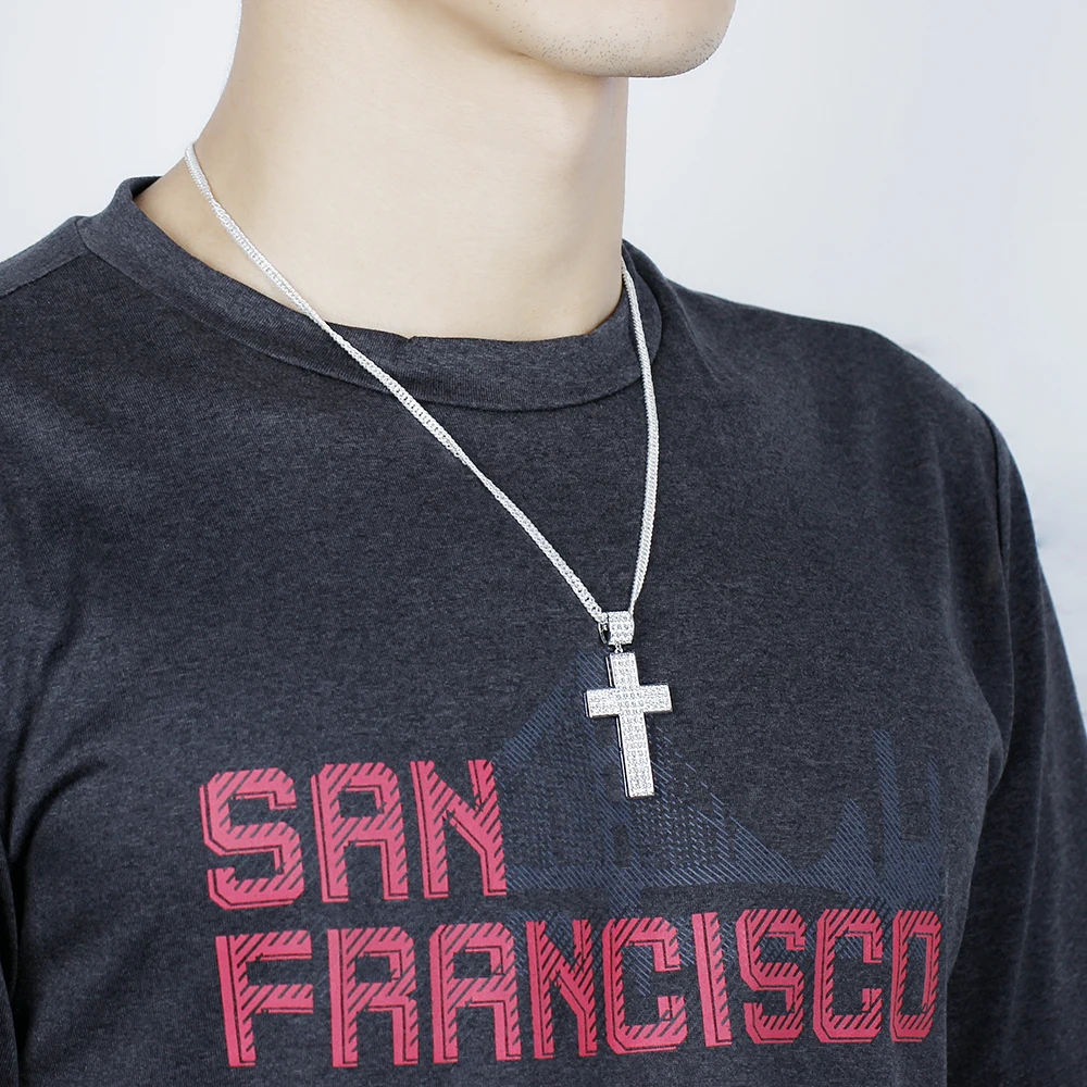 moissanite necklace for man (8)