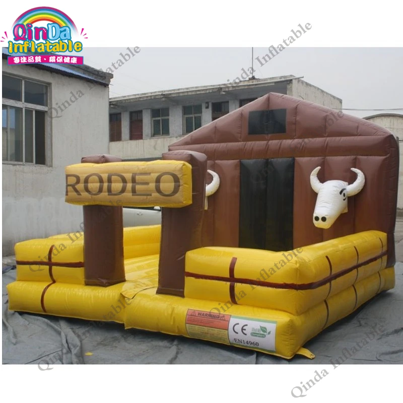 inflatable mechnical bull mat27