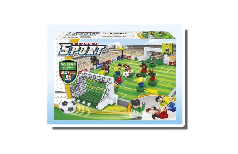 A Model Compatible with Lego A25590 251pcs Football Series Models Building Kits Blocks Toys Hobby Hobbies For Boys Girls A Model Compatible with Lego A25590 251pcs Football Series Models Building Kits Blocks Toys Hobby Hobbies For Boys Girls