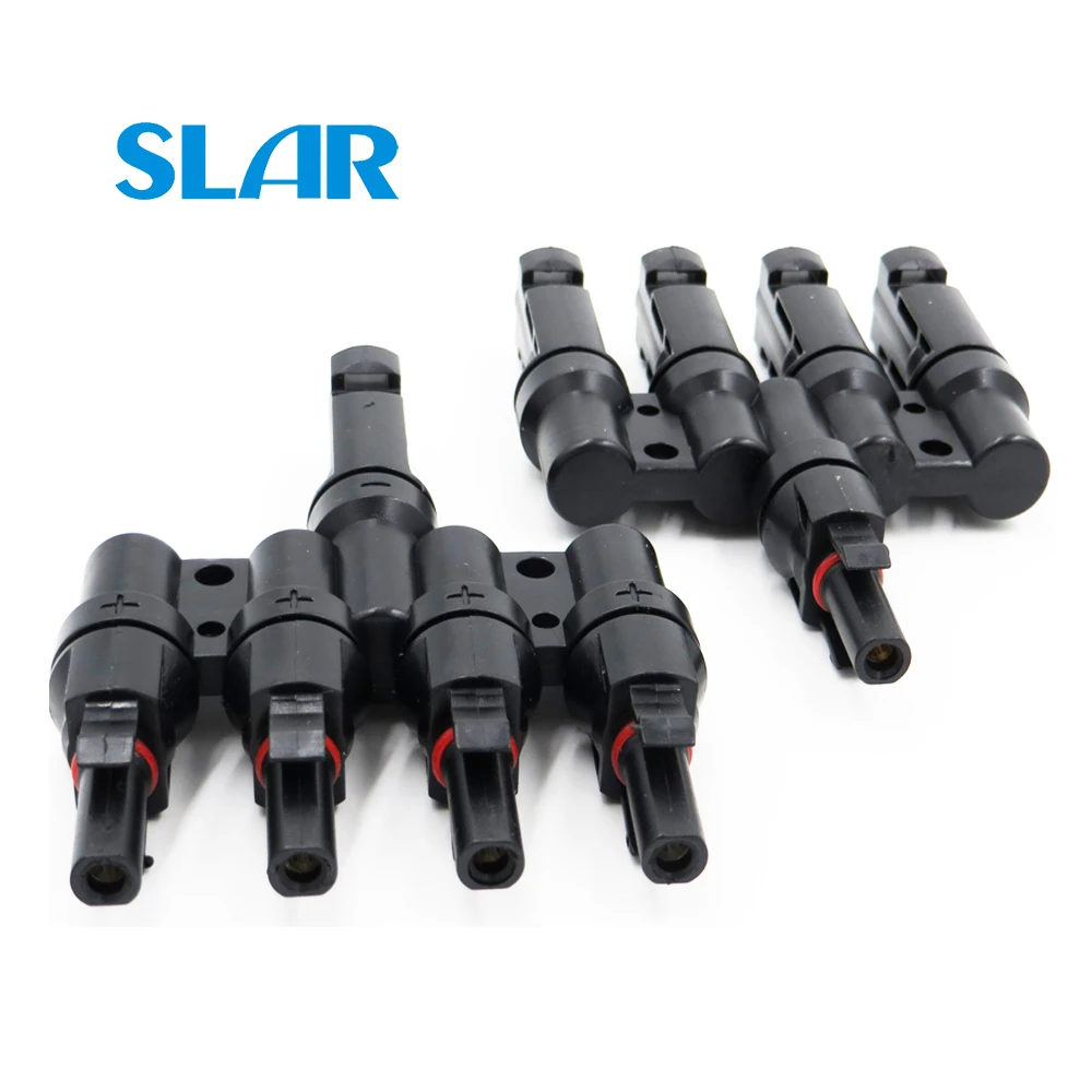 Solar Connector T 3T 4T 5T 6T Branch parallel connection 30A 1000V Electrical Photovoltaic Panel Cable Wire Connect afbeelding