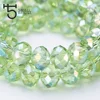 150pcs 4mm Czech Facet Rondelle Glass Beads Jewelry Making DIY Crystal Spacer Beads for Bracelets Mix Loose Bead Wholesale Z301 ► Photo 2/6